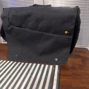 Stylish Black Messenger Bag